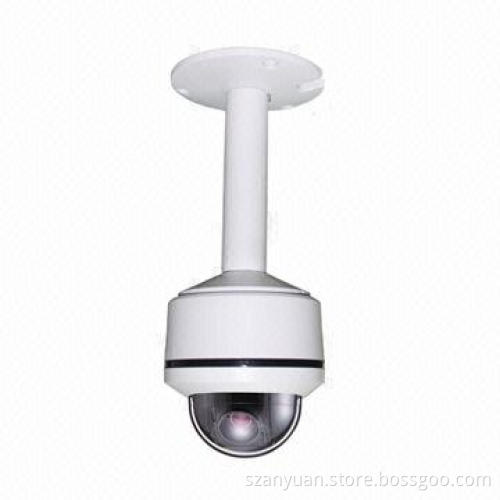 3-inch Mini Speed Dome Camera with 128 Preset Positions, Original Samsung, 10x Optical Zoom